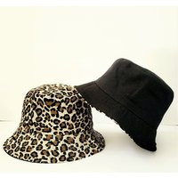 Summer Bucket Hat, Reversible, Black Bucket Hats, Travel Foldable Hat, Cheetah Leopard Print, Bucket | Etsy (US)