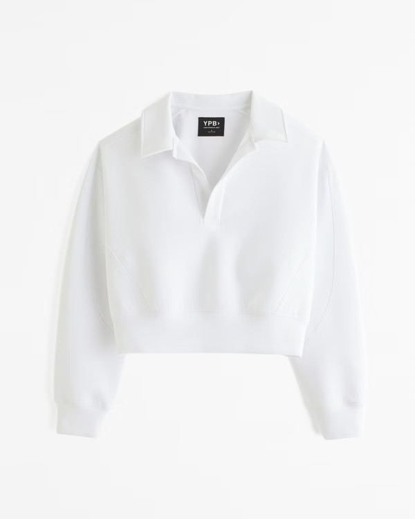 YPB neoKNIT Polo Sweatshirt | Abercrombie & Fitch (US)