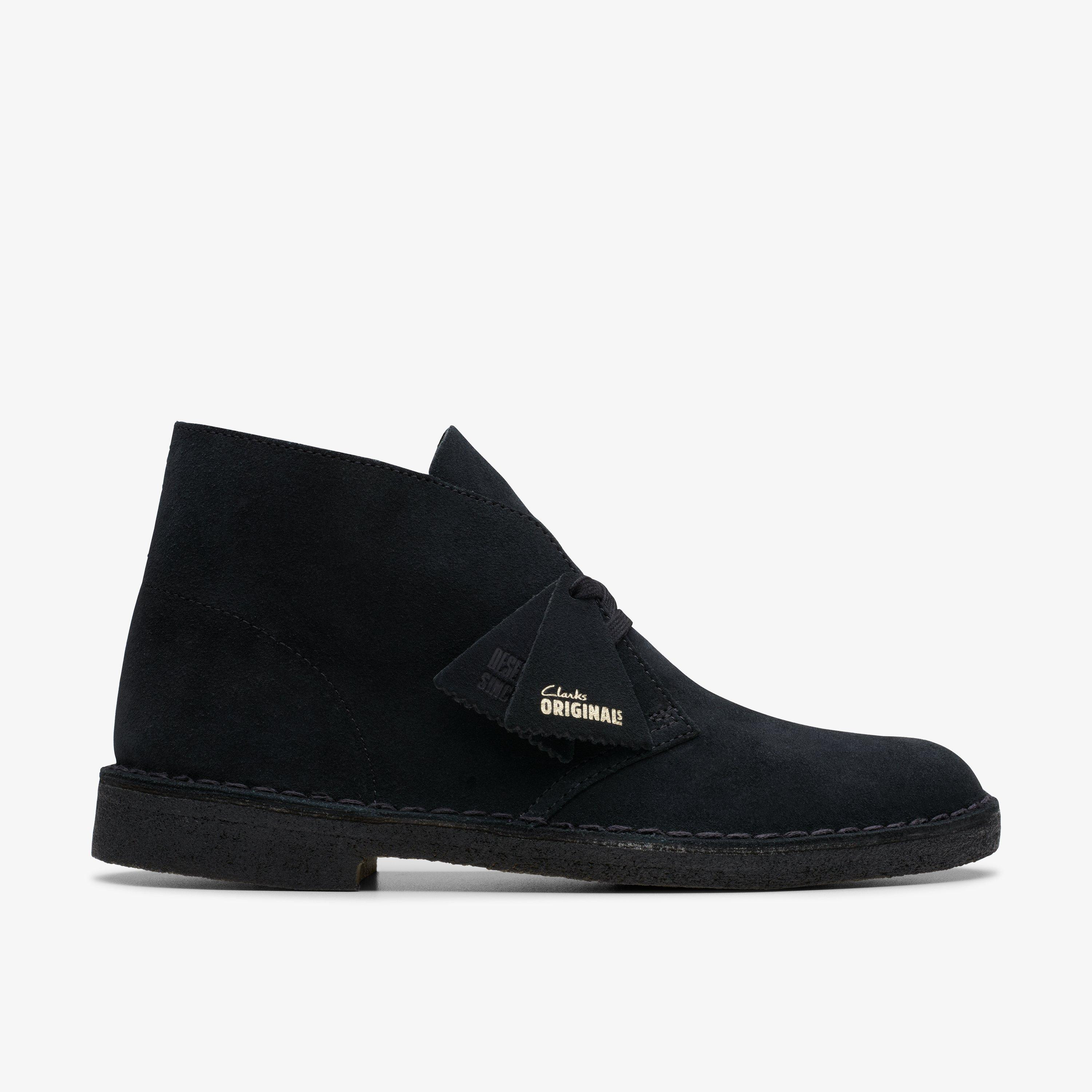 Men Black Suede Desert Boots | Clarks US | Clarks (US)