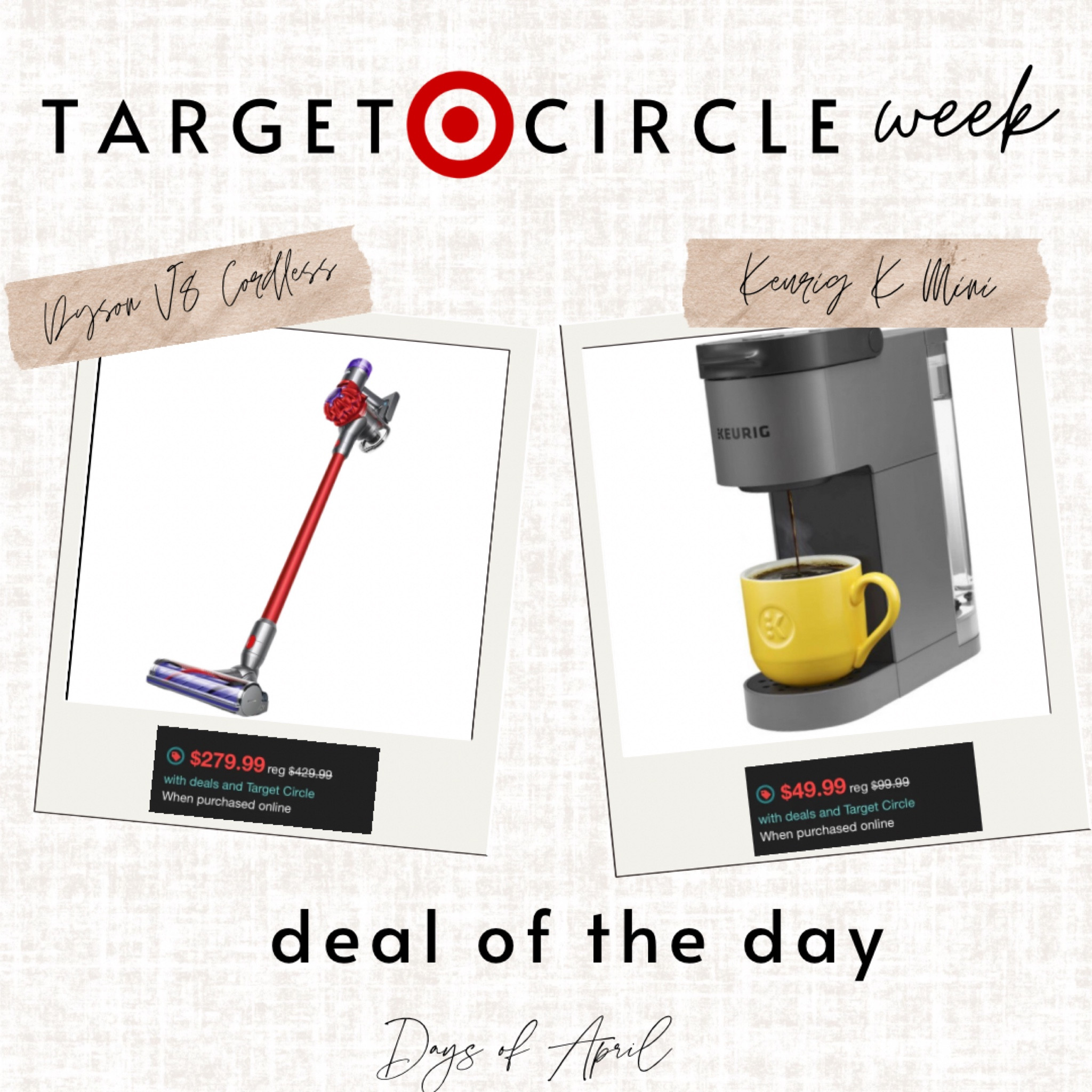 These DEALS OF THE DAY are too good to pass up! Target Circle Week is in full swing and ends on Oct 12. These deals are only good TODAY 🎯🏃🏻‍♀️

Target circle week, deal of the day, gift ideas, 

#LTKHome #LTKSaleAlert #LTKGiftGuide