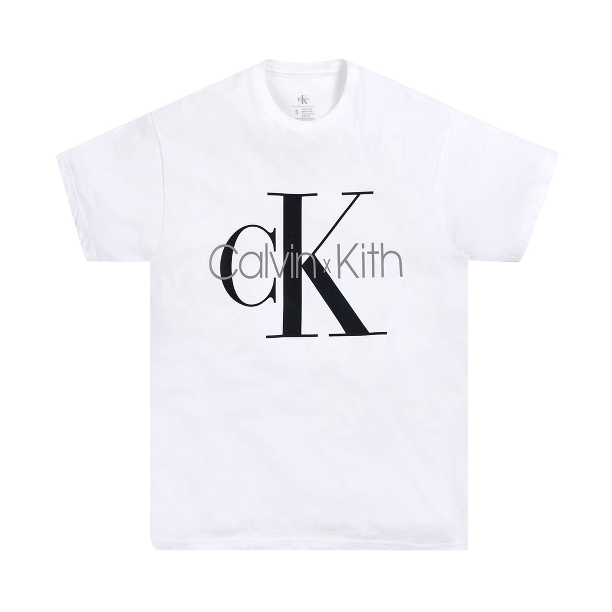 Kith For Calvin Klein Tee 'White' | GOAT