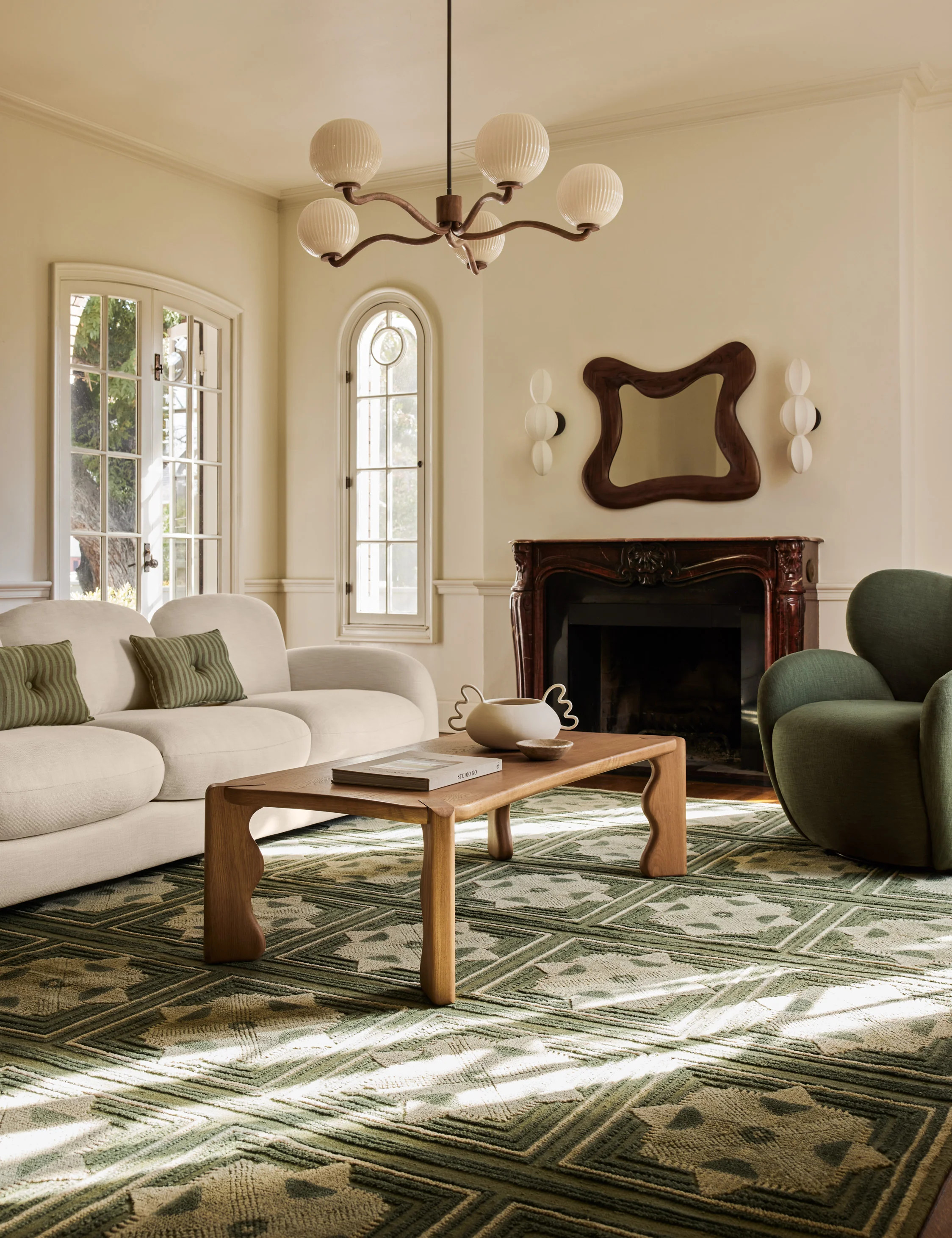 Carlisle Hand-Knotted Wool Rug | Lulu and Georgia 
