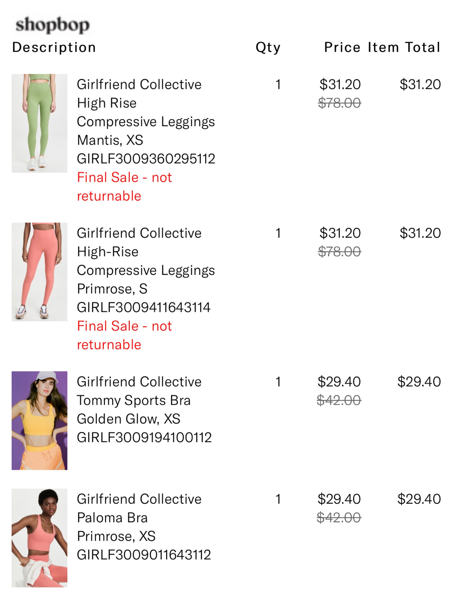 Bought some new girlfriend collective leggings and sports bras that are on sale at Shopbop!

#LTKfit #LTKsalealert