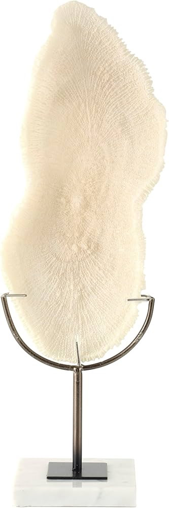 Deco 79 Polystone Coral Decorative Sculpture Abstract Textured Home Decor Statue with Gray Stand ... | Amazon (US)