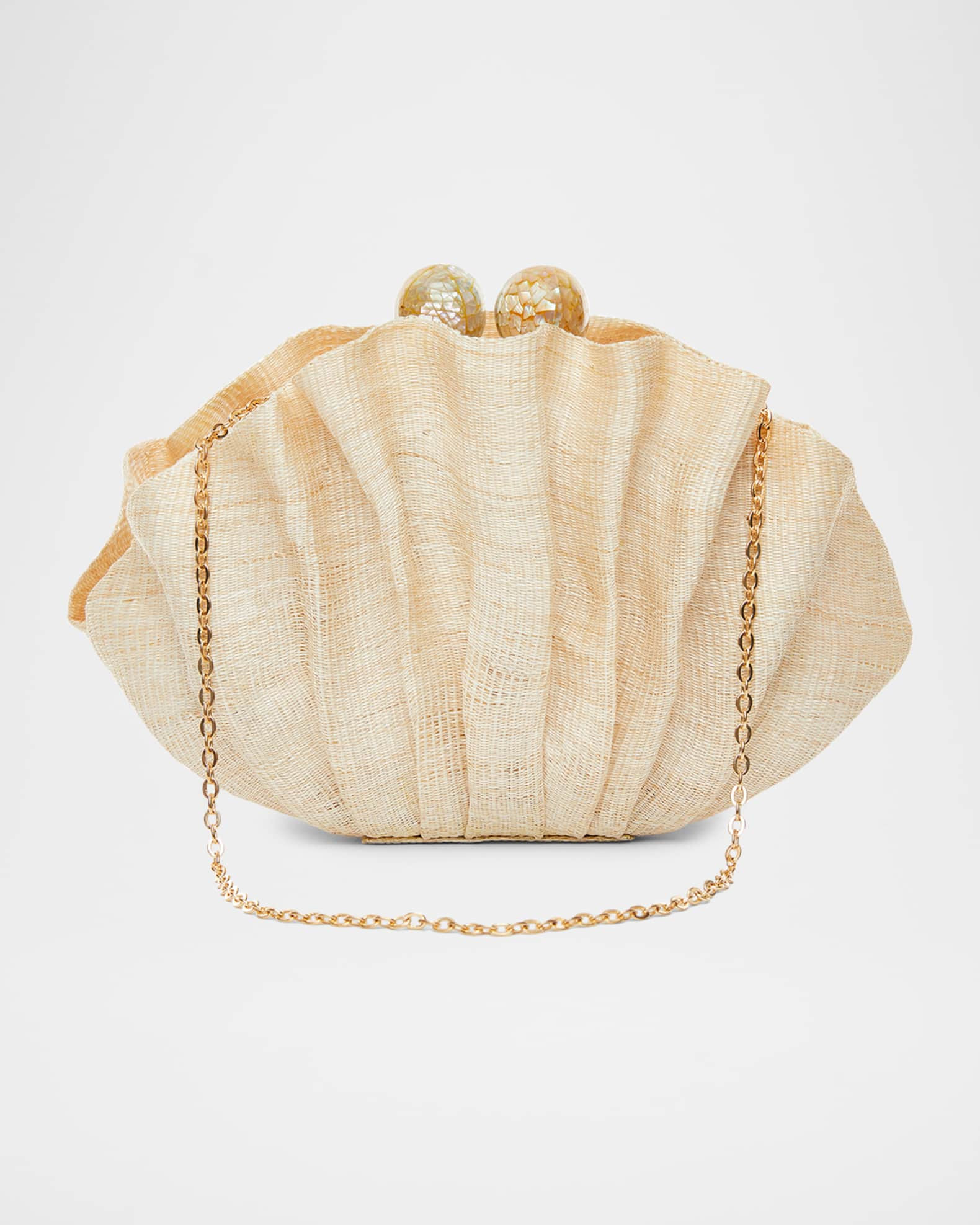 POOLSIDE The Origami Shell Shoulder Bag | Neiman Marcus