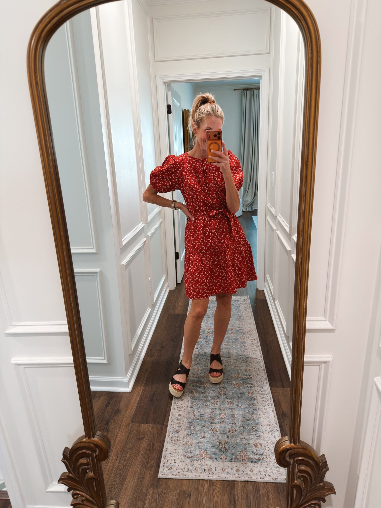 I own this dress in every color and this particular color is only $8 dollars today!
All of the other colors are under $12!!