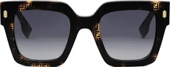 Fendi Roma 50mm Square Sunglasses | Nordstrom | Nordstrom