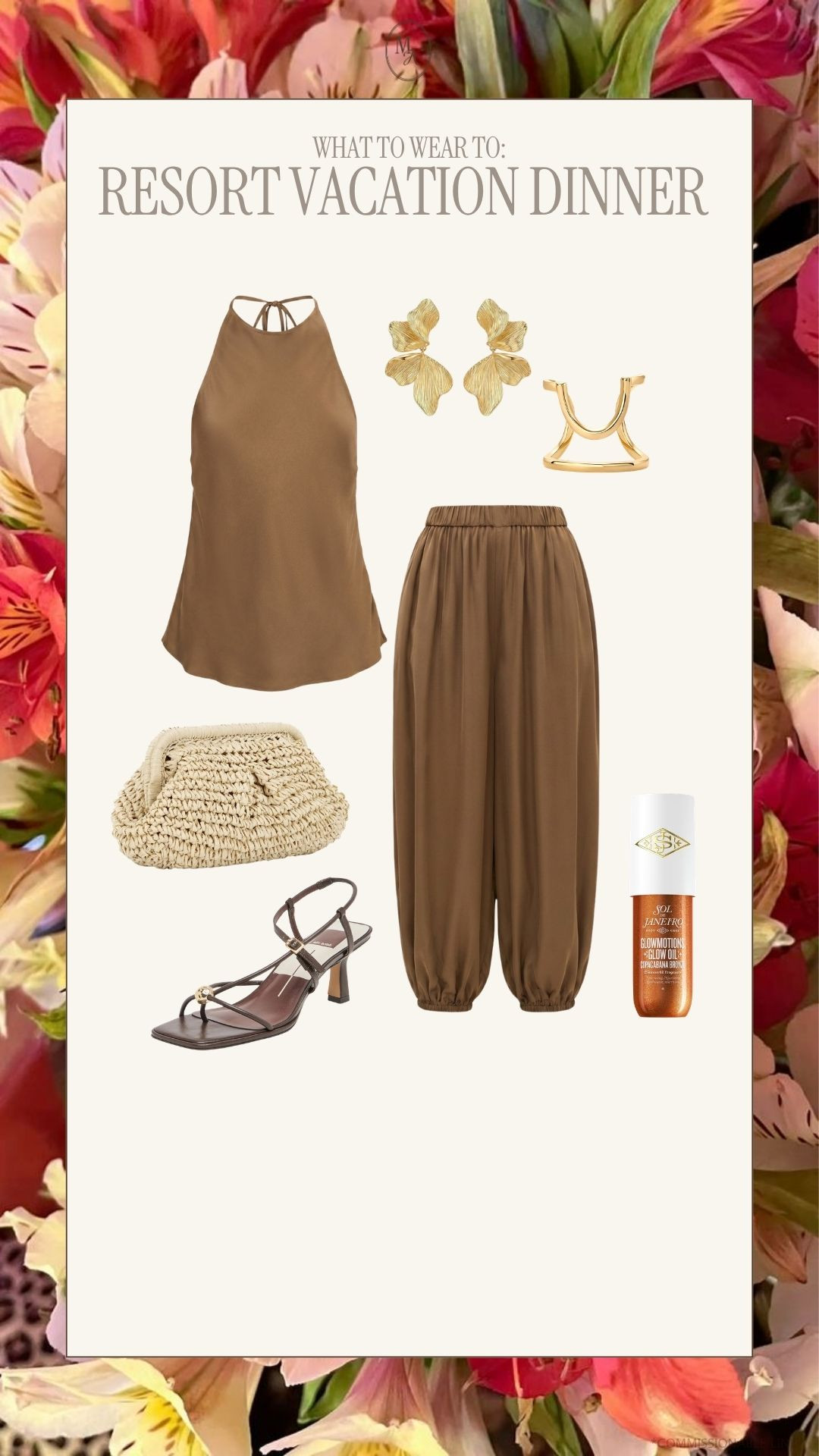 ootd, vacation outfit, midsize style, balloon pants, brown outfit, resort, dinner, date night, beach

#LTKOver40 #LTKMidsize #LTKTravel