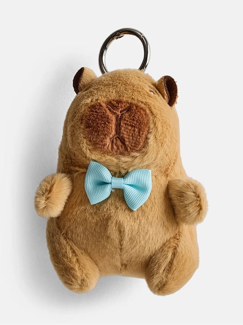 Weekend Academy Girls Bag Charm, Light Blue Capybara | Walmart (US)
