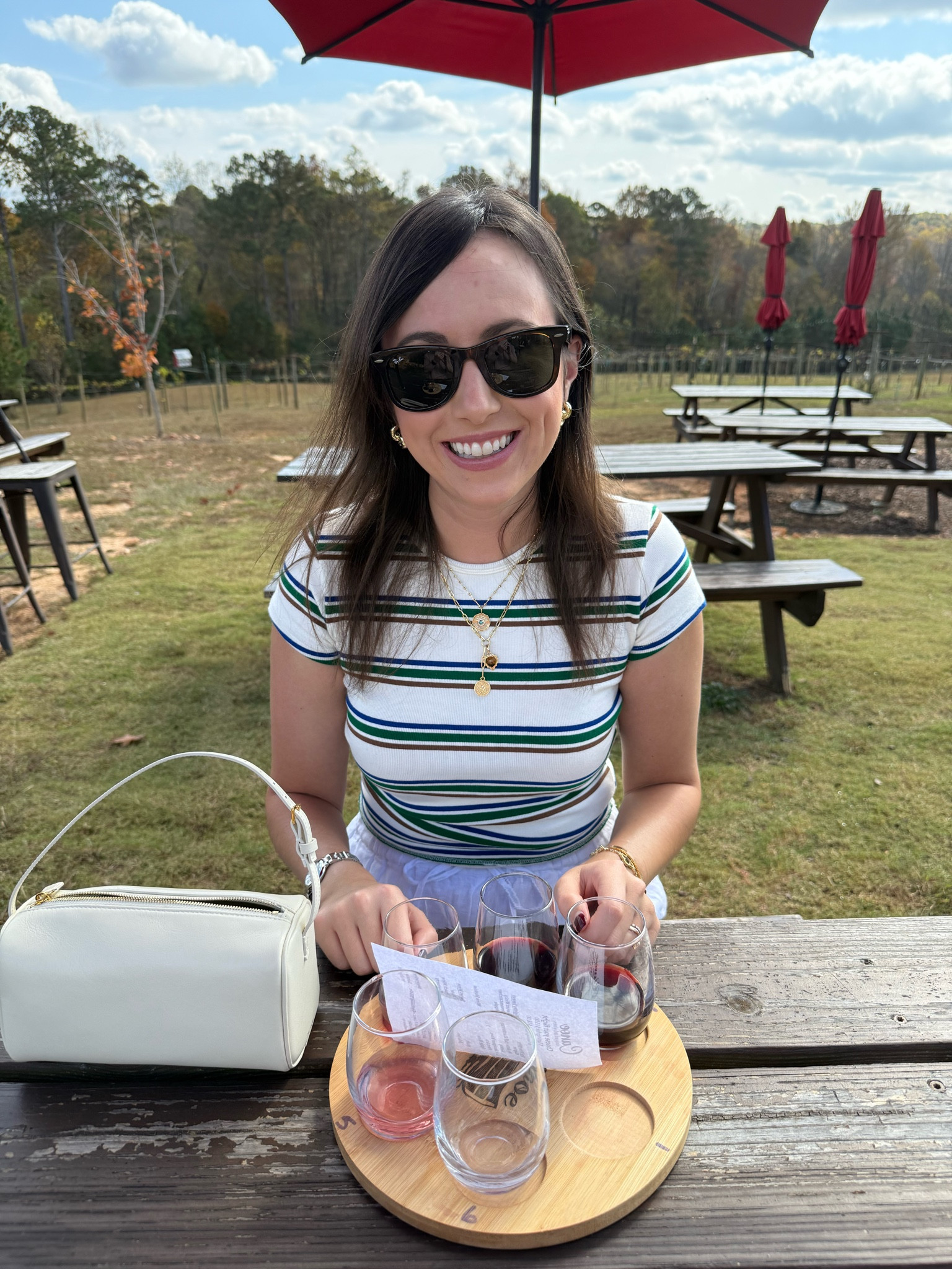 Zara stripe tee (medium), jcrew white linen pants (omg these are insanely comfy and cute! Xs), Baublebar earrings



#LTKStyleTip #LTKSeasonal #LTKFindsUnder100