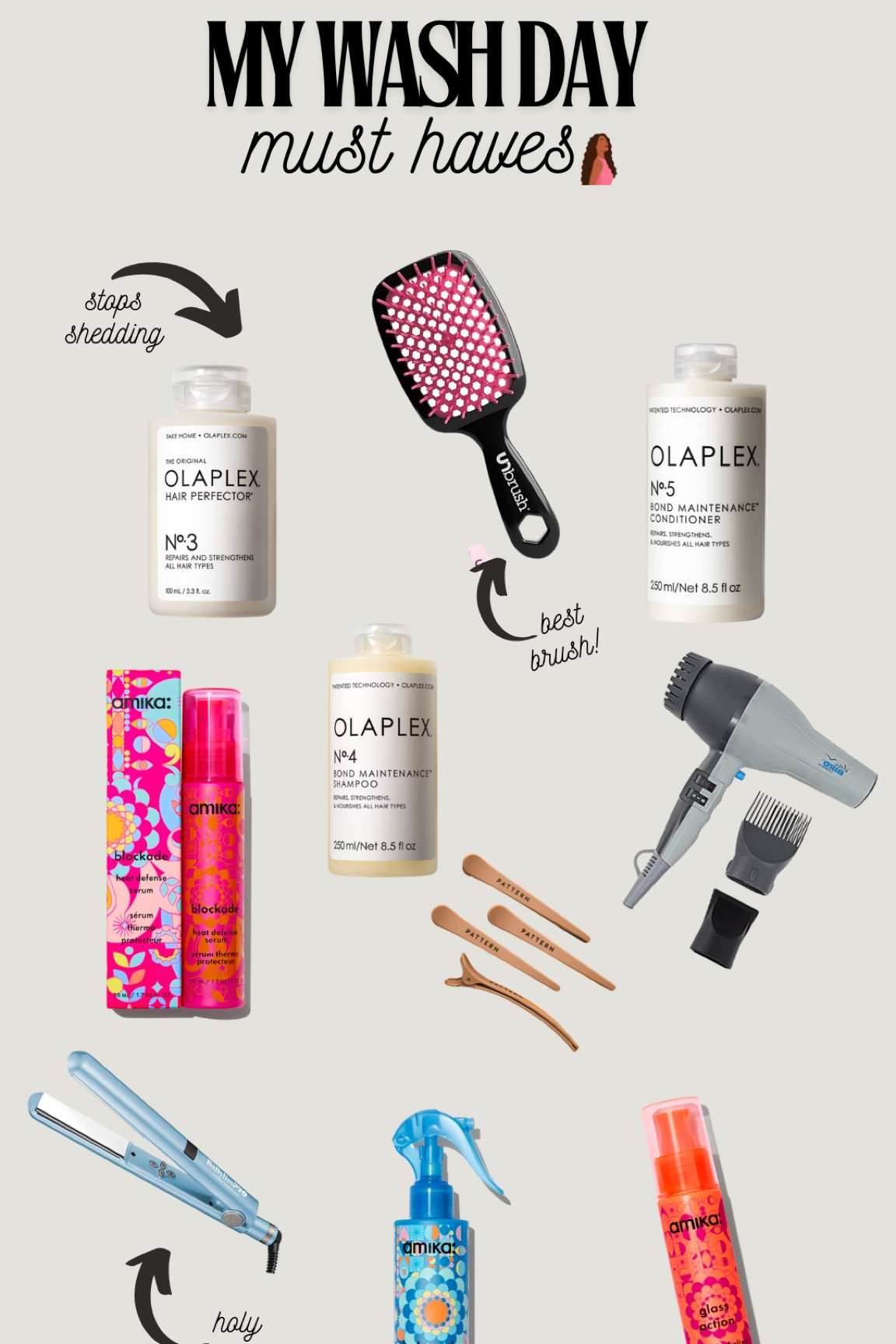 My absolute must haves for my at home silk presses 

#LTKBeauty