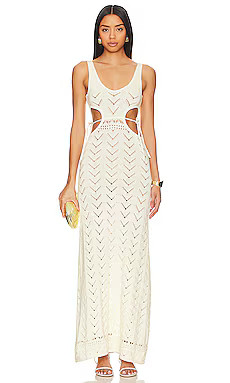 Tularosa Andros Dress in Ivory from Revolve.com | Revolve Clothing (Global)