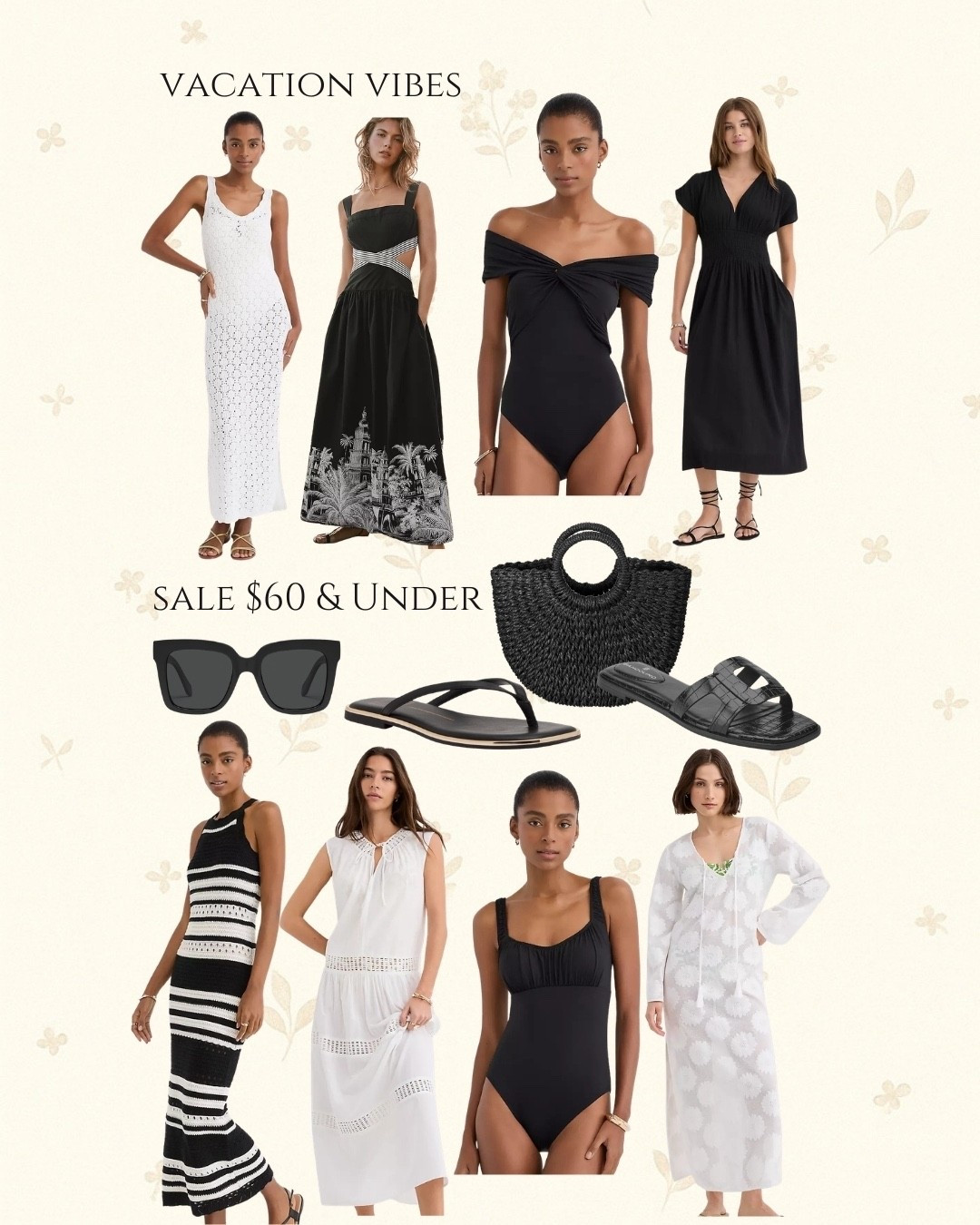 Vacation vibe! On sale $60 and under! 🤍

#LTKSaleAlert #LTKTravel #LTKSpringSale