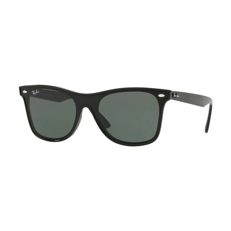 Ray-Ban Blaze Wayfarer Rb4440N 601/71 Sunglasses in Black | Size 41 | LOZURI