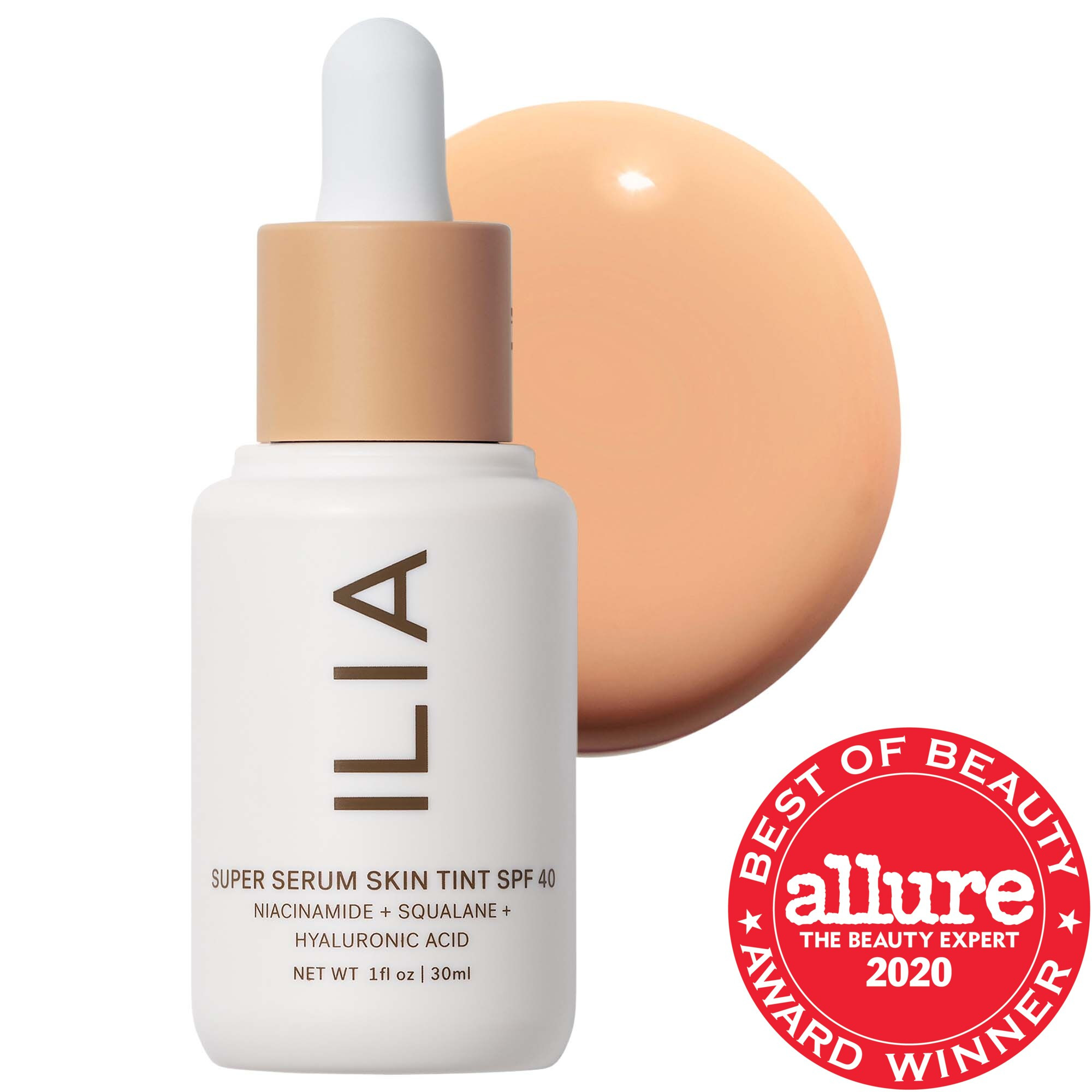 ILIA Super Serum Skin Tint SPF 40 Skincare Foundation Kai ST6.5 1 oz/ 30 mL | Sephora (US)