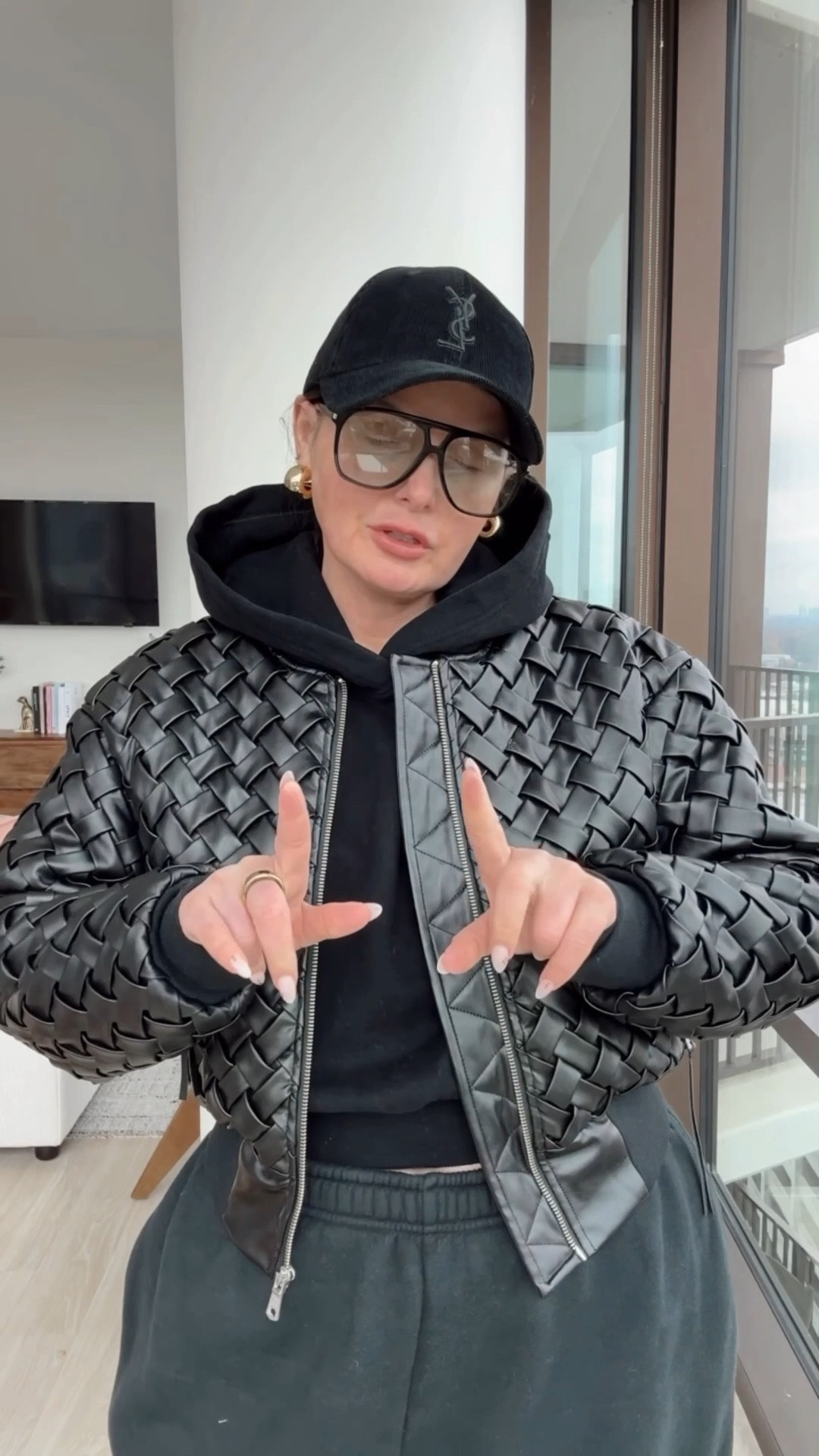 Look what restocked 👀 braided bomber jacket runs tts. There’s plenty of room so it’s safe to size down for a slimmer fit or if you’re in between sizes.



#LTKootd