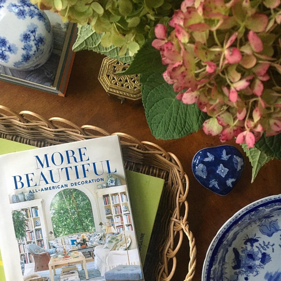 Fresh, layered American design with stripes and chintz pattern play- I definitely recommend you add More Beautiful to your design library as well as Mark D Sikes’ first book, Beautiful.

#LTKCyberWeek #LTKSeasonal #LTKGiftGuide