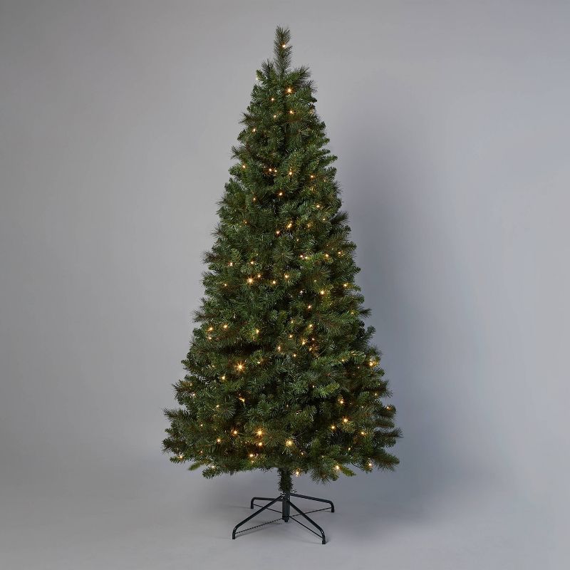 7' Pre-Lit Douglas Artificial Christmas Tree LED Dual Color Lights - Wondershop™ | Target