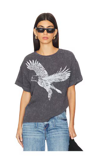 Flite Briar Tee in Acid Washed Black | Revolve Clothing (Global)