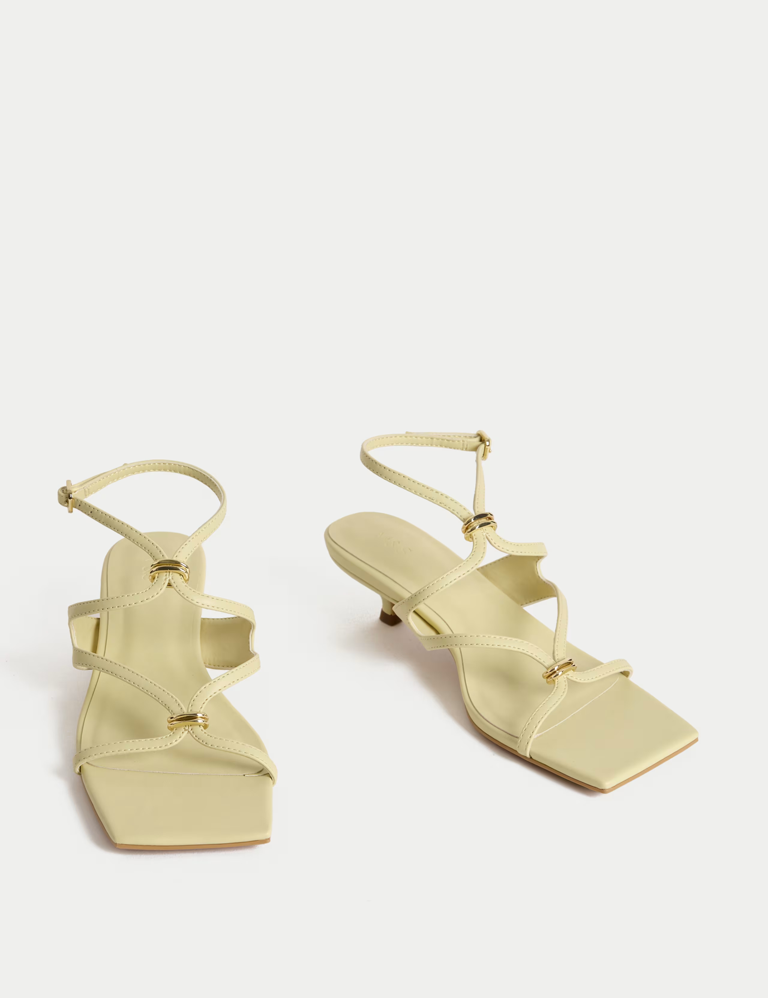 Buckle Kitten Heel Sandals | Marks & Spencer (UK)