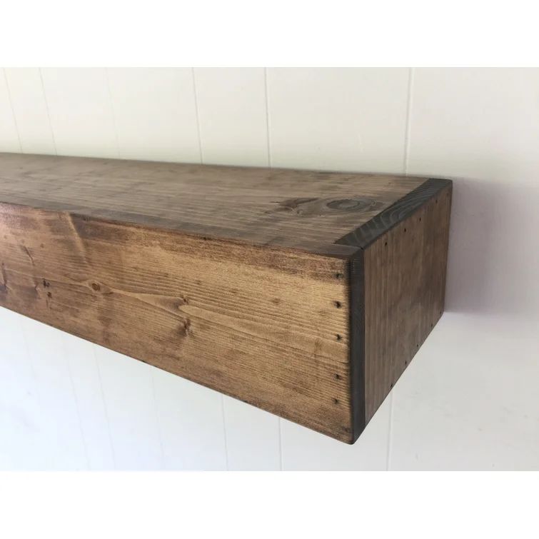 Ascension Pine Solid Wood Floating Shelf | Wayfair North America