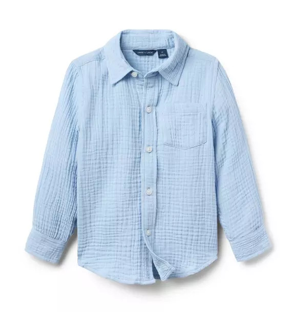 The Cotton Gauze Shirt | Janie and Jack