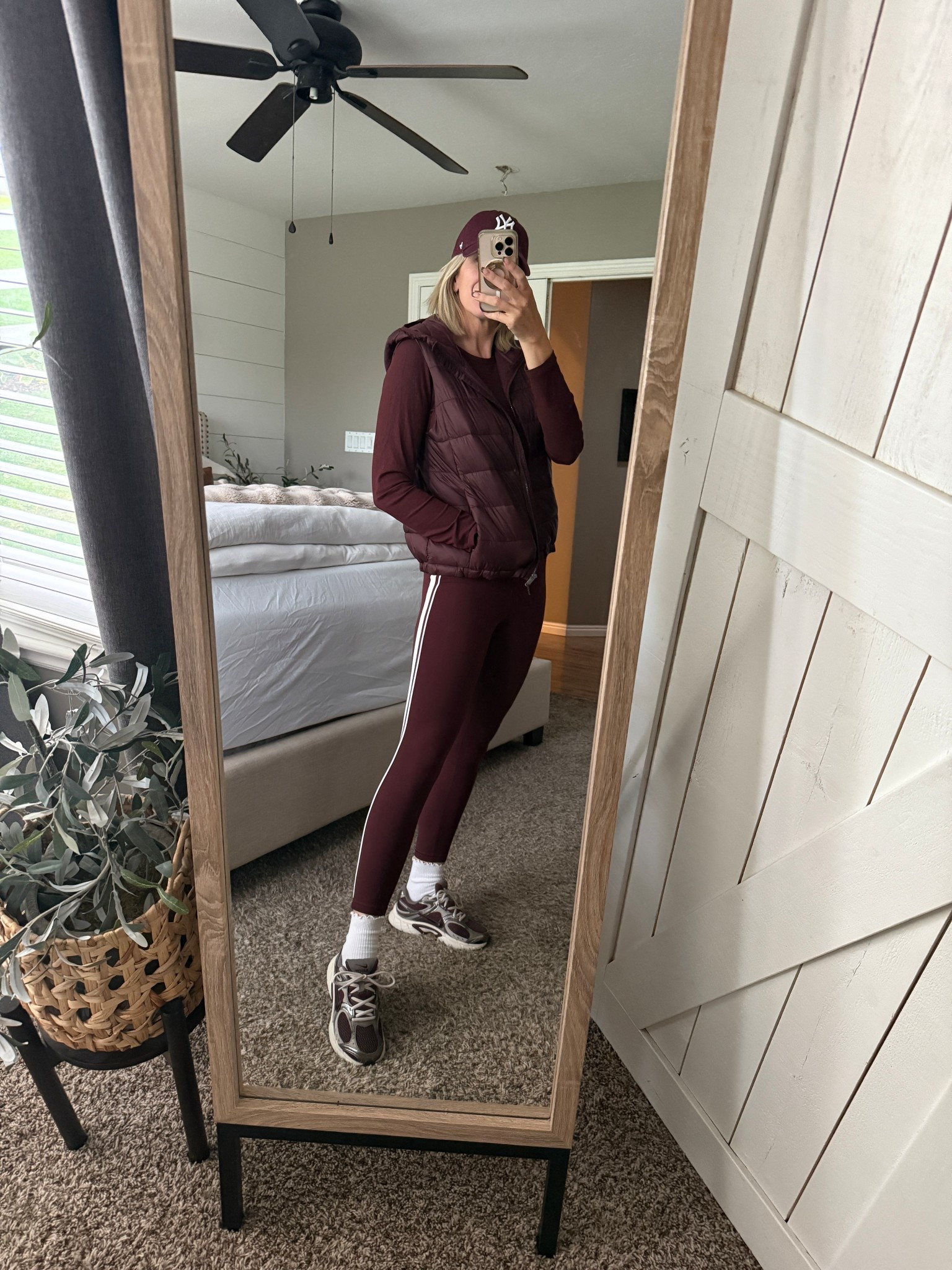 Workout outfit
Fitness outfit
Pilates outfit
 Burgundy gym fit


#LTKActive #LTKStyleTip #LTKOver40