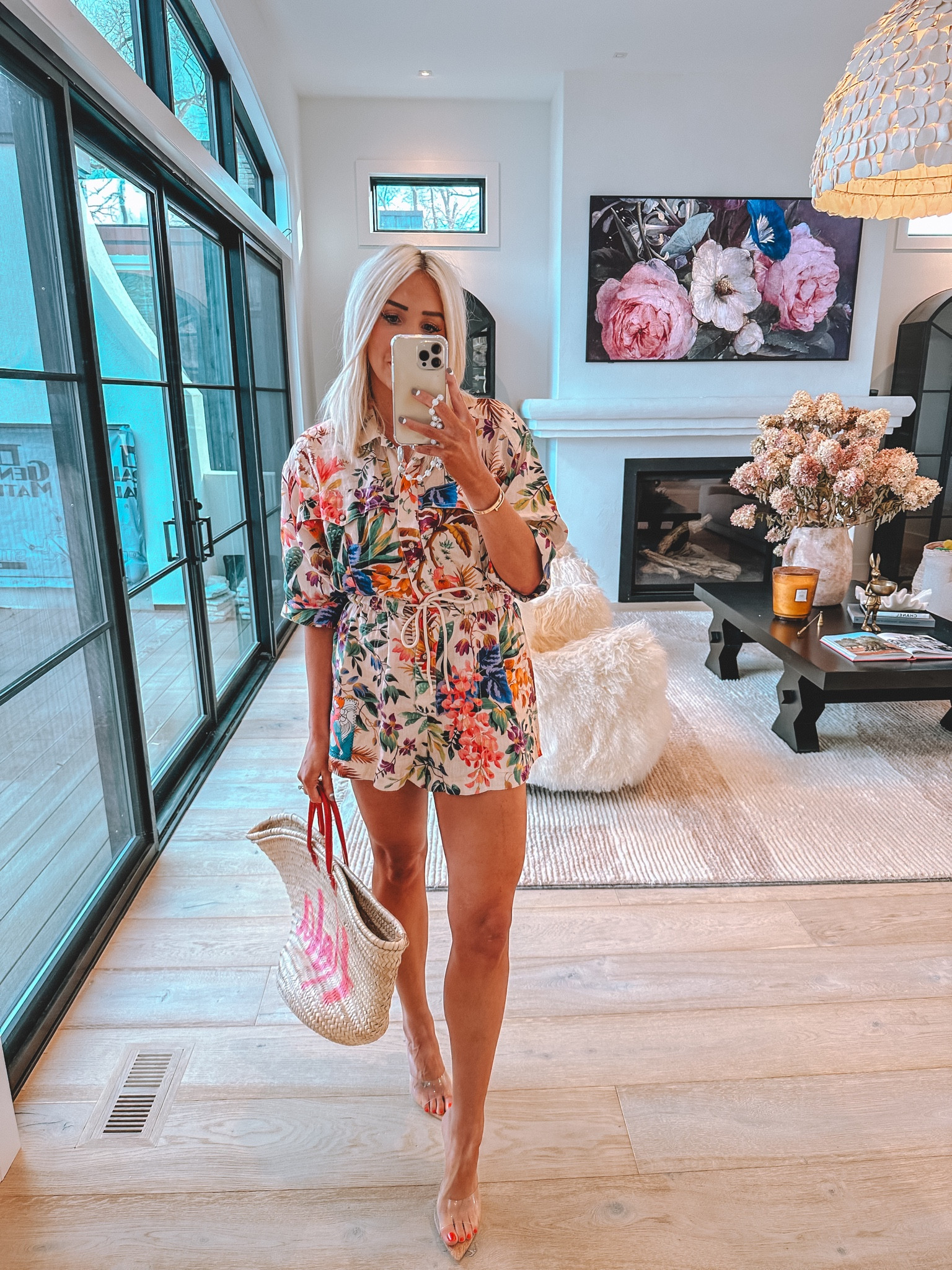 Head to toe look found from @thredup #ad Linking here so many good finds from accessories, to spring dresses, and so much more! #thredup 