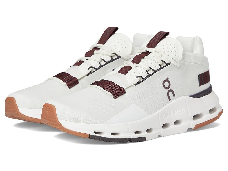 On Cloudnova 2 Women's Shoes Ice/Mulberry : 7.5 M, Rubber | Zappos