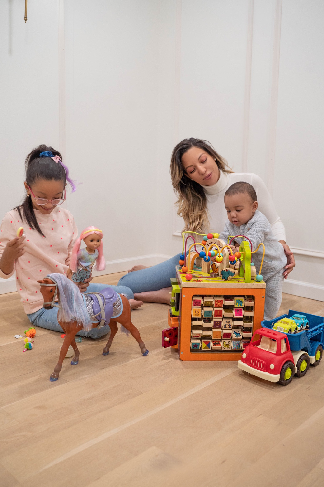 I love having playtime with my children. #ad These moments are precious, allowing us to make beautiful memories together. Today, they are playing with their @mybtoys and @myglittergirls toys. These are amazing because the toys are great for kids of different ages or with other interests like Chanell and Enzo. If you are a mom/parent thinking of buying something for your kid for an upcoming birthday, holiday, or general celebration, stop by @Target or online on Target.com make sure to check and discover the wide range of toys the Target has to offer. #mybtoys #MyGlitterGirls #toysforkids #imaginativeplay #TargetPartner 

#LTKbaby #LTKfamily