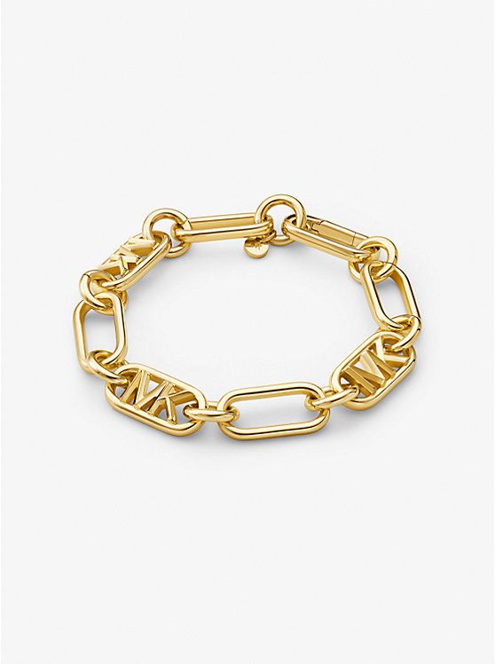 Precious Metal-Plated Brass Chain Link Bracelet | Michael Kors US