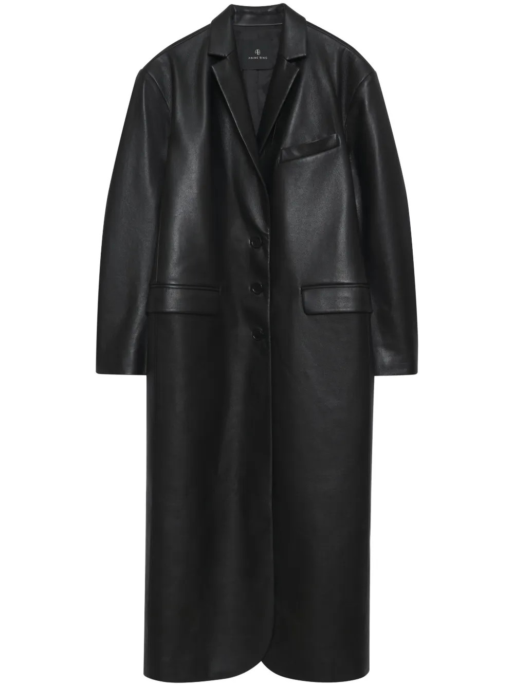 ANINE BING Quinn Coat | Black | FARFETCH UK | Farfetch Global