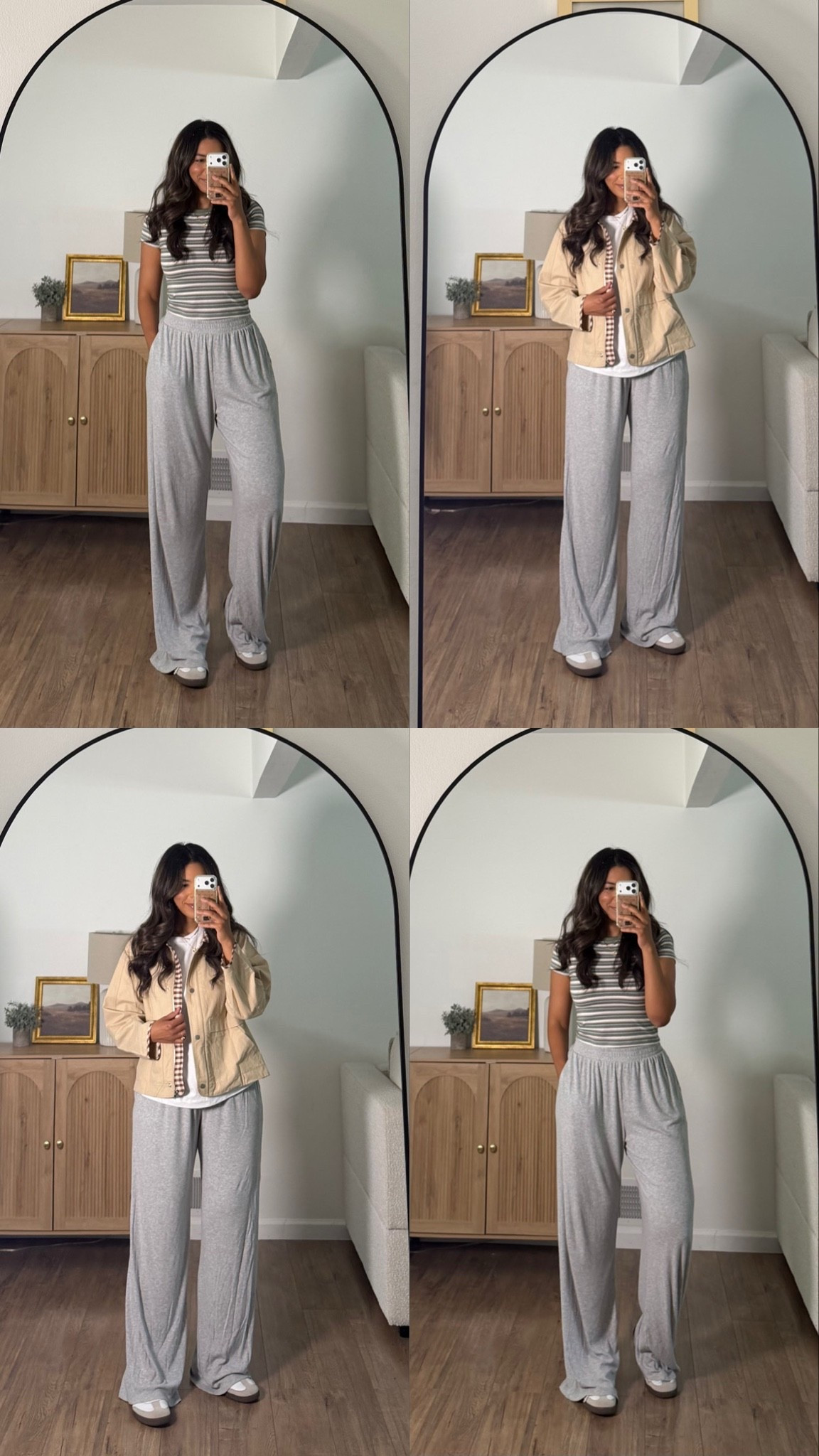 The best ribbed lounge pants! Wearing medium long! Abercrombie find- Abercrombie style! Casual style- Amazon jacket

#LTKMidsize #LTKSaleAlert #LTKootd