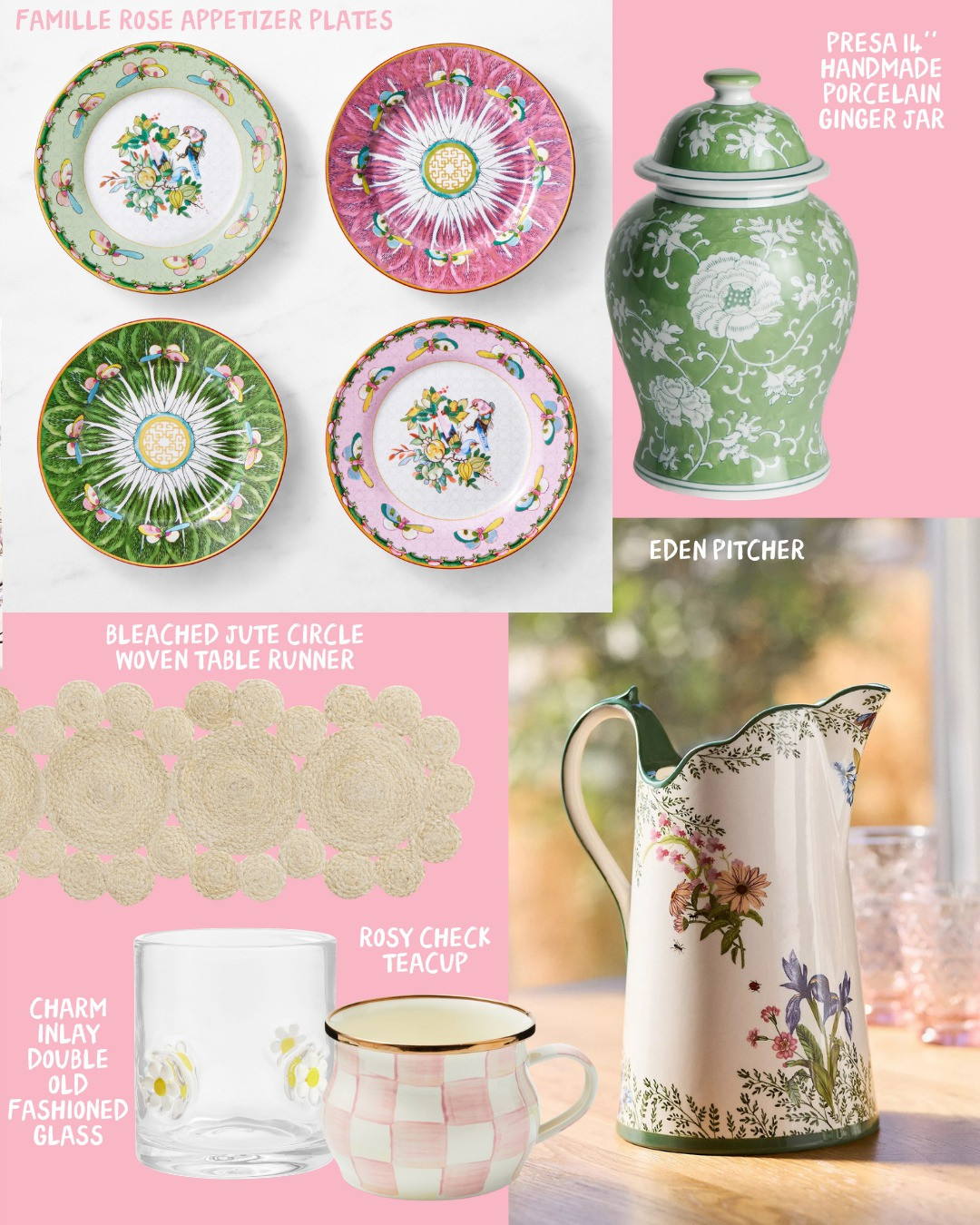 MOTHER'S DAY GIFT GUIDE!! All the beautiful plates and kitchenware to treat your mom!  

 #LTKMothersDay #LTKHome