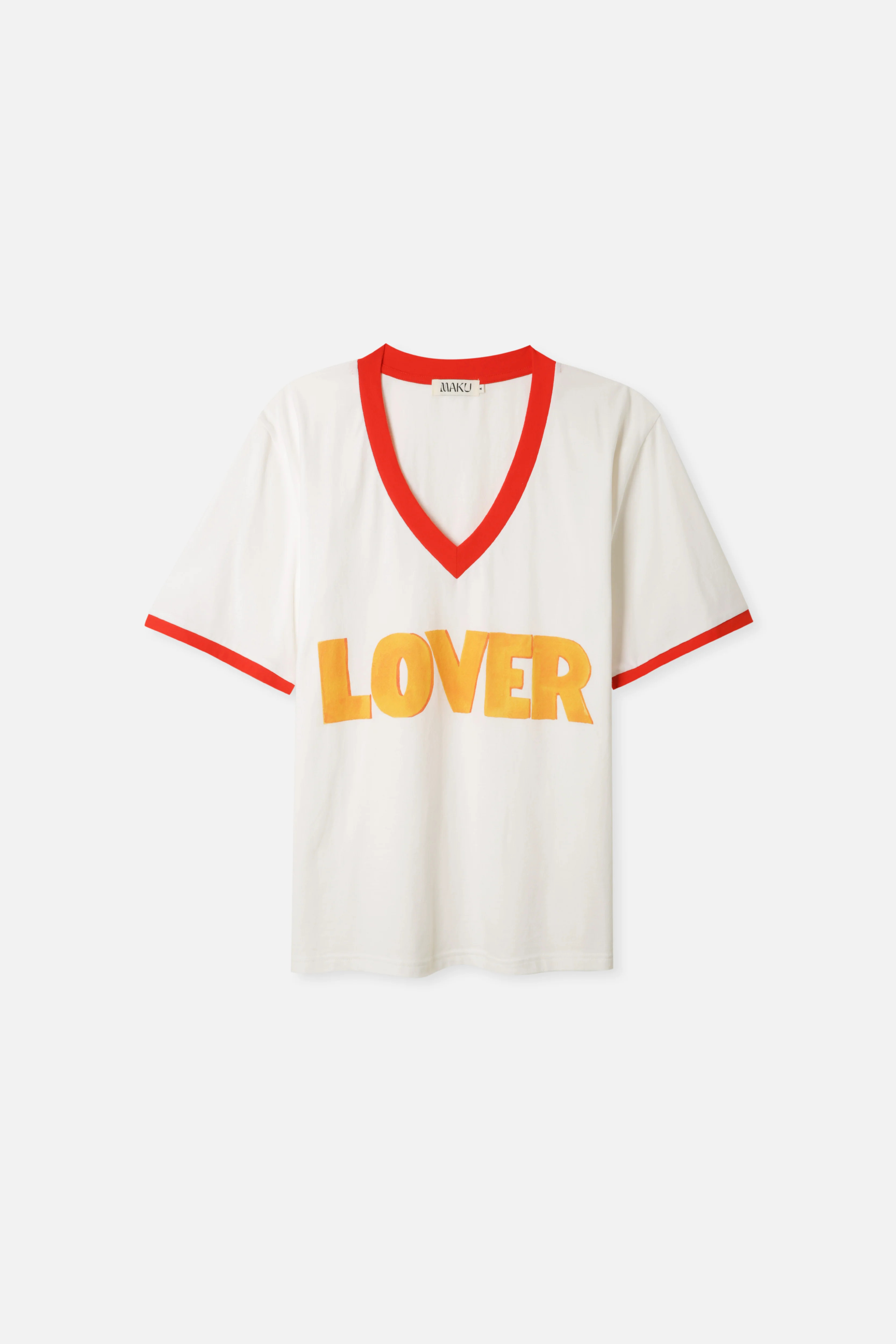 Lover V-Neck Tee | Maku the Label