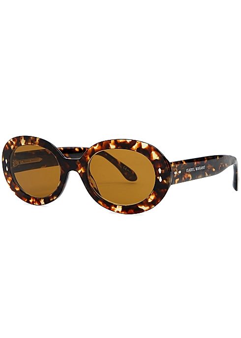 Oval-frame sunglasses | Harvey Nichols (Global)