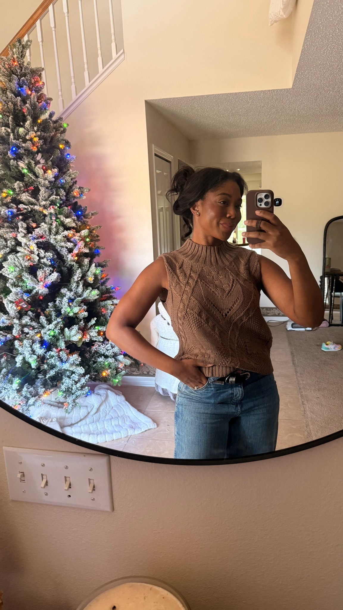 My Amazon sweater is on sale! It’s so soft and perfect for layering. I’m wearing a medium 

#LTKootd #LTKSaleAlert #LTKFindsUnder50