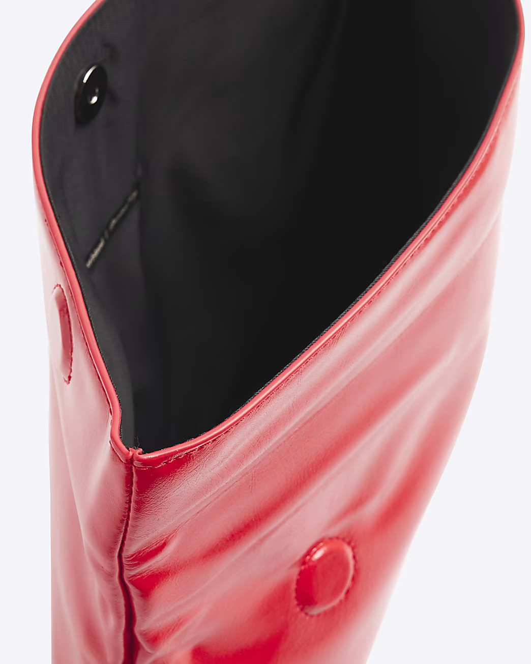 Red Roll Top Clutch Bag | River Island UK & IE