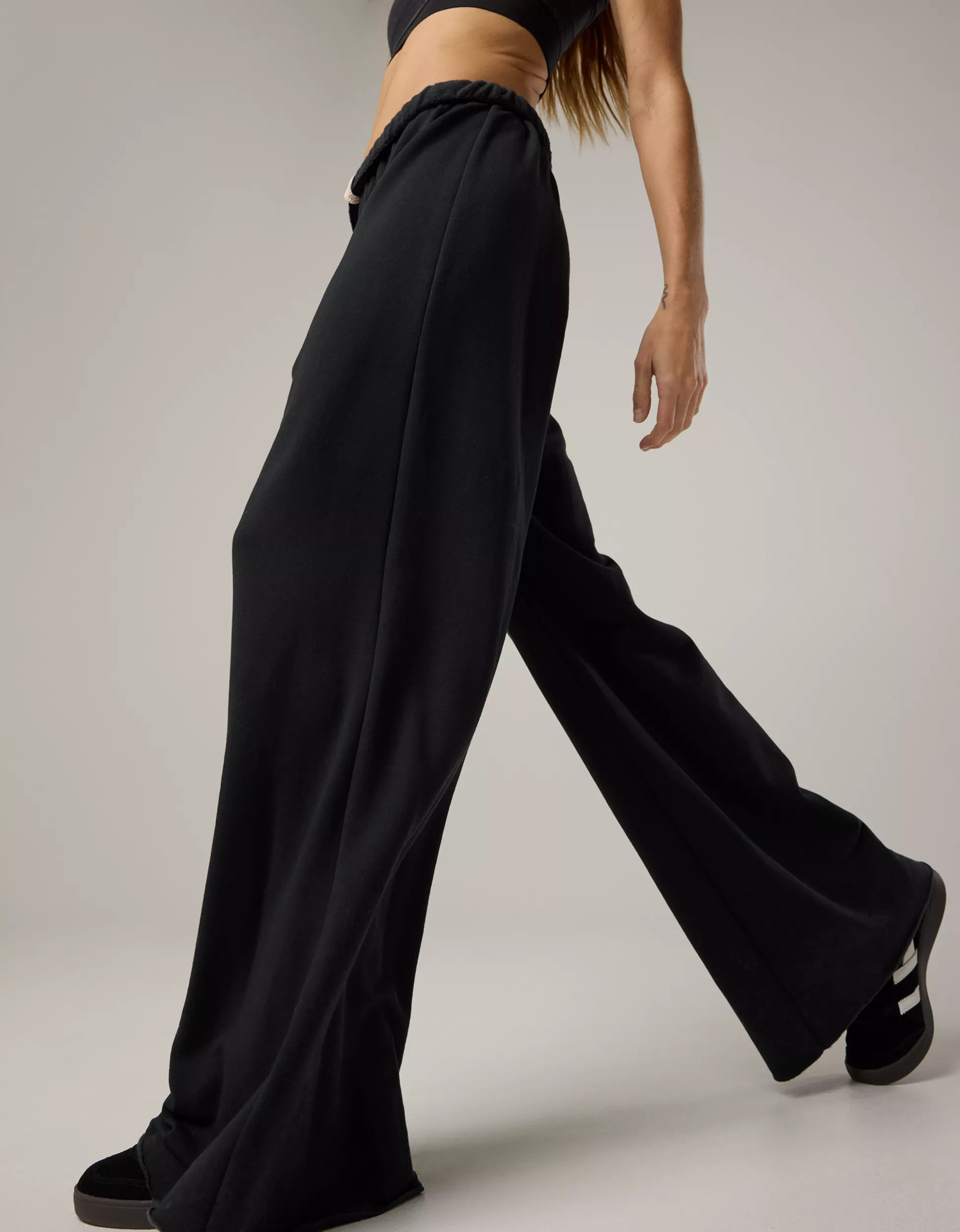 OFFLINE By Aerie OTT Fleece Super Wide Leg Pant | Aerie