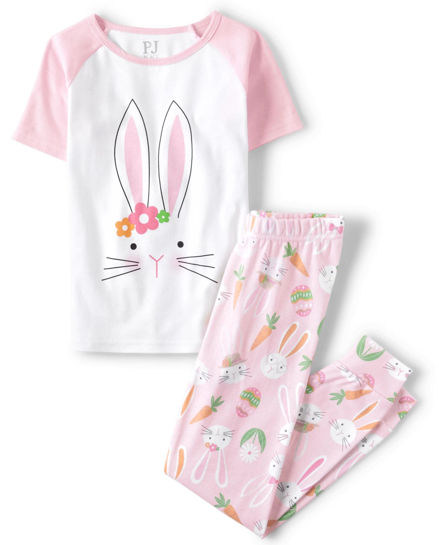 Girls Matching Family Easter Bunny Snug Fit Cotton Pajamas - cameo | The Children's Place