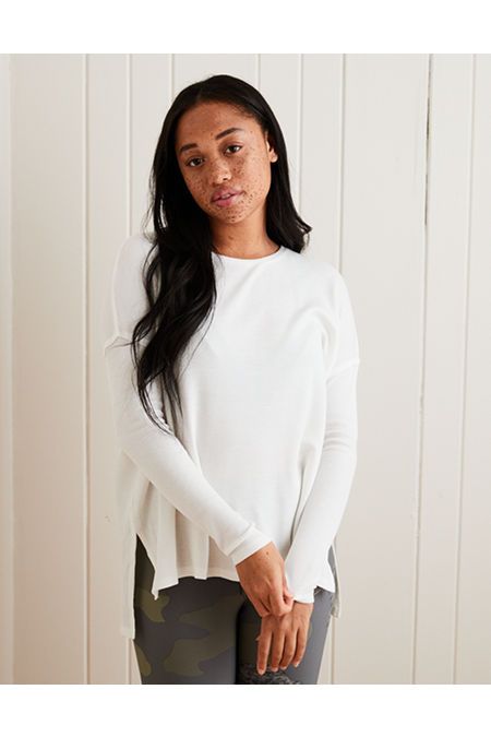 Aerie Waffle Dolman Tee | American Eagle Outfitters (US & CA)