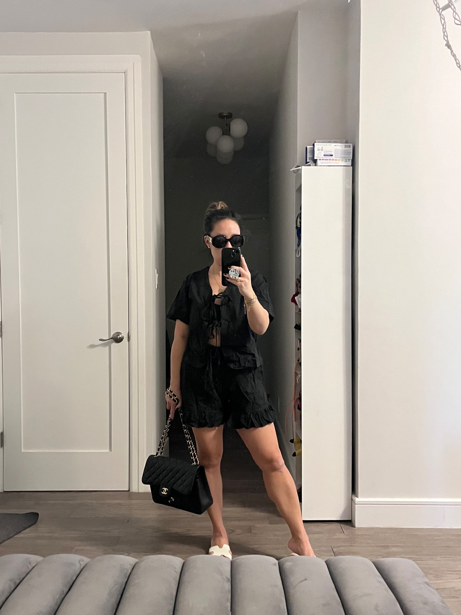 Two-piece set. Beach cover-up. Casual day outfit. Vacation ready. I’m wearing a small. The shorts are too bit and long, so I have to return, but the outfit is soooo cute! I’m 5’2” for reference.

#LTKootd #LTKTravel #LTKOver40