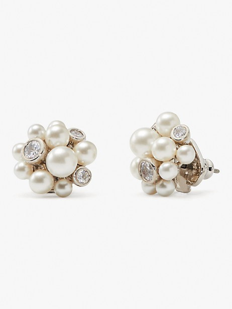 pearl caviar cluster studs | Kate Spade (US)