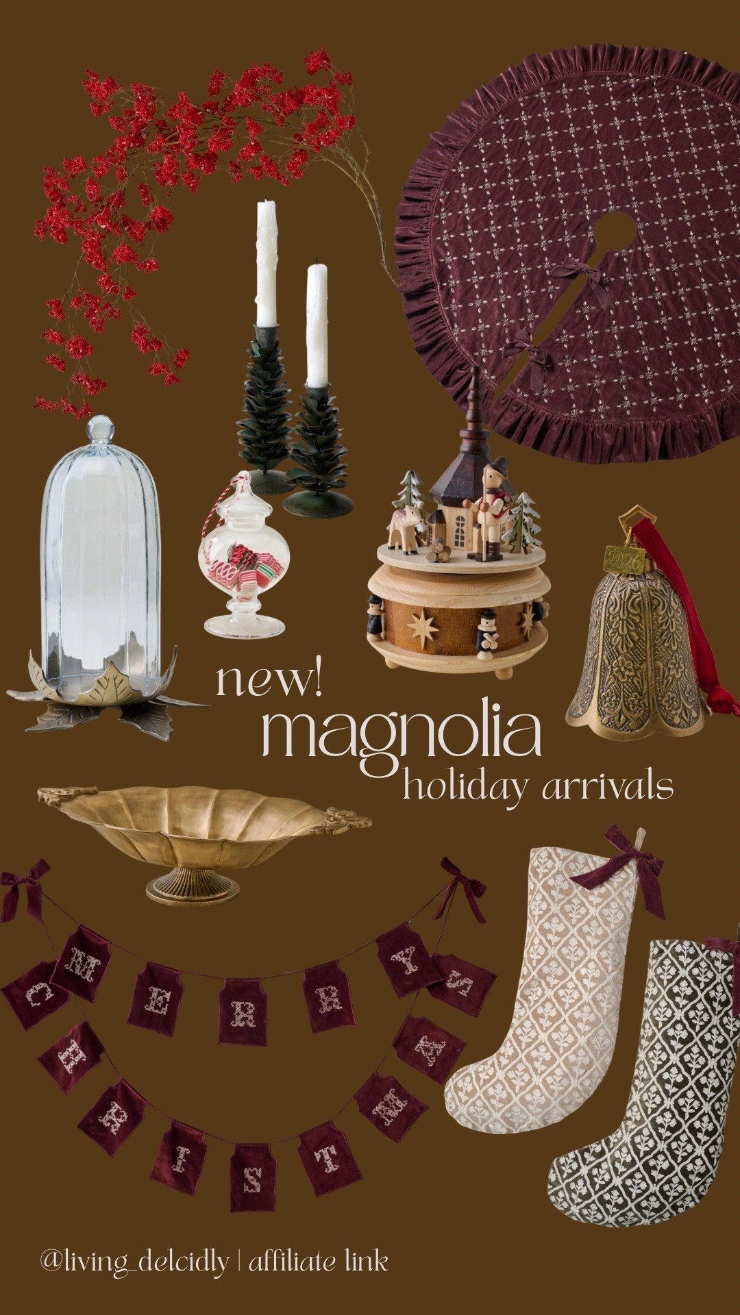 These new holiday pieces from Magnolia are giving beautiful nostalgic vibes! I love everything!! 

Christmas decor, holiday decor, vintage inspired finds, mantel styling, Christmas tree

#LTKHome #LTKSeasonal