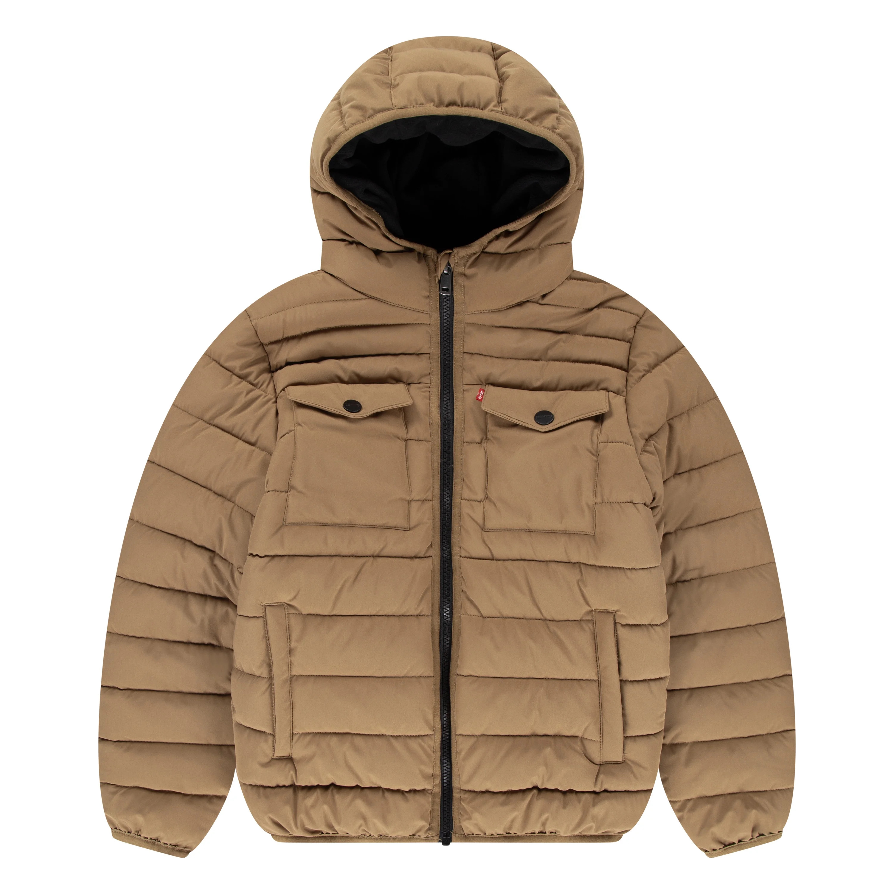Levi's Boys' Heavyweight Puffer Jacket with Hood, Sizes 8-20 | Walmart (US)