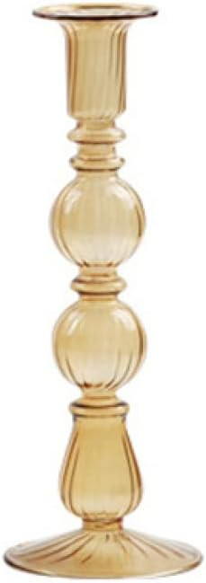 candlesticks Candelabra Glass Candle Holder，Home Decor Nordic Living Room Decoration，Crystal ... | Amazon (US)
