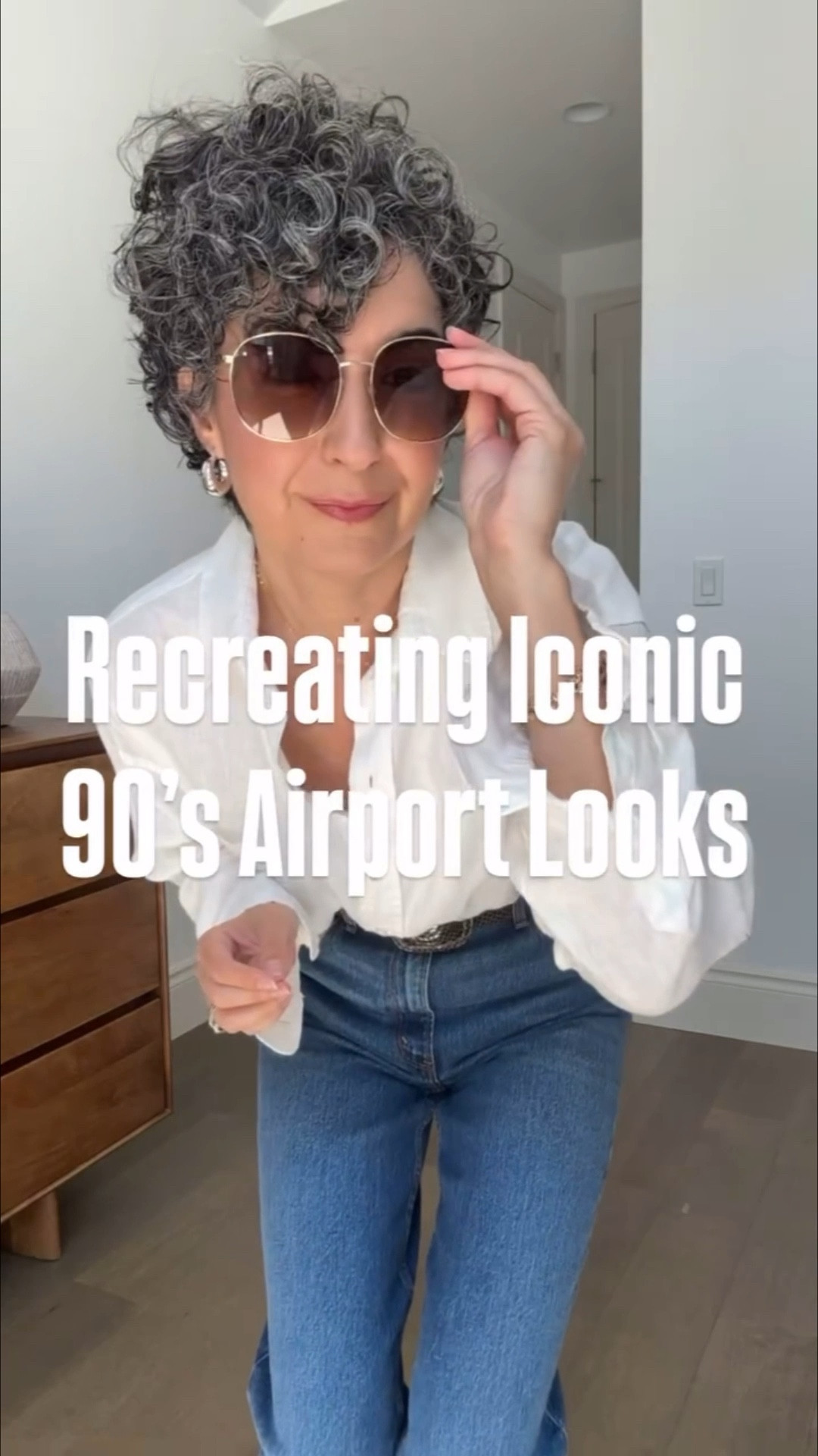 Iconic 90’s Airport Looks Recreated 
.
I shopped my closet for a lot of these looks but I linked what I could and similar! 
.
.
#90s

#LTKFindsUnder100 #LTKgrwm