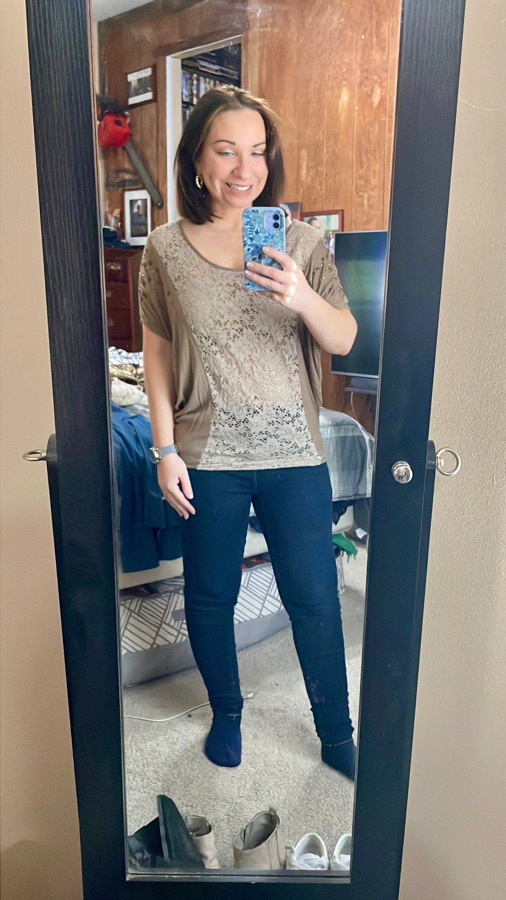 New poshmark listing size small daytrip top 

#LTKootd #LTKPetite #LTKSaleAlert