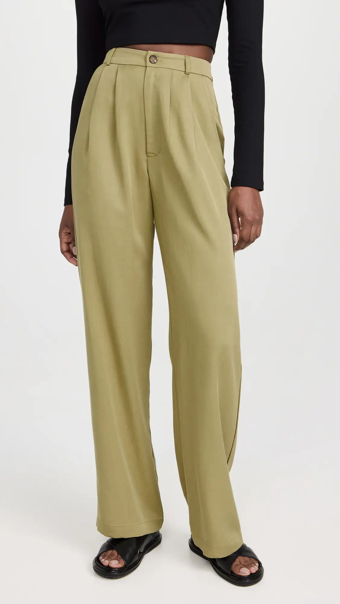 Reformation Mason Mid Rise Pants | Shopbop | Shopbop