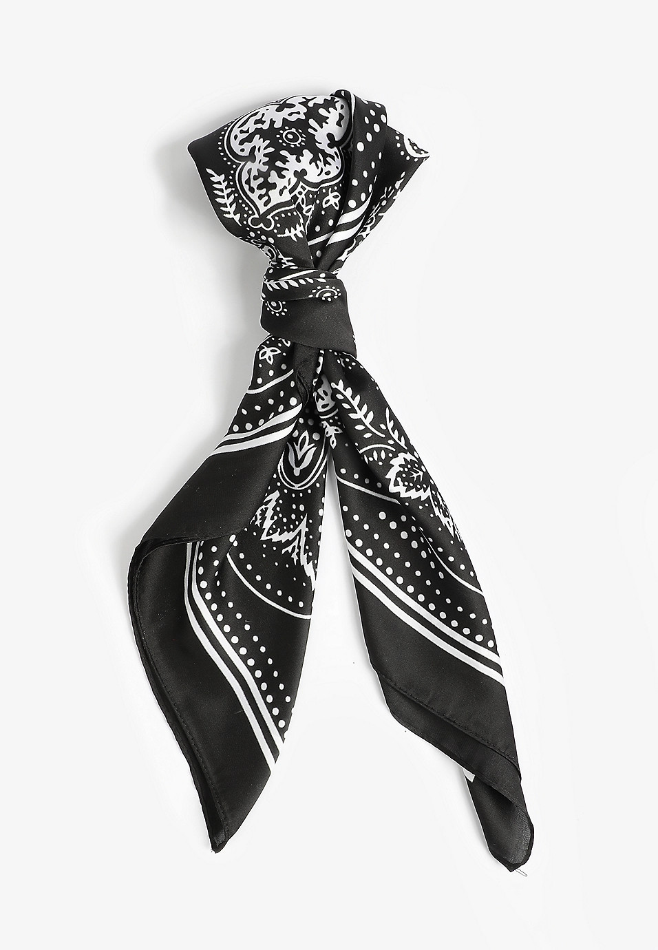 Silky Paisley Hair Scarf | Maurices